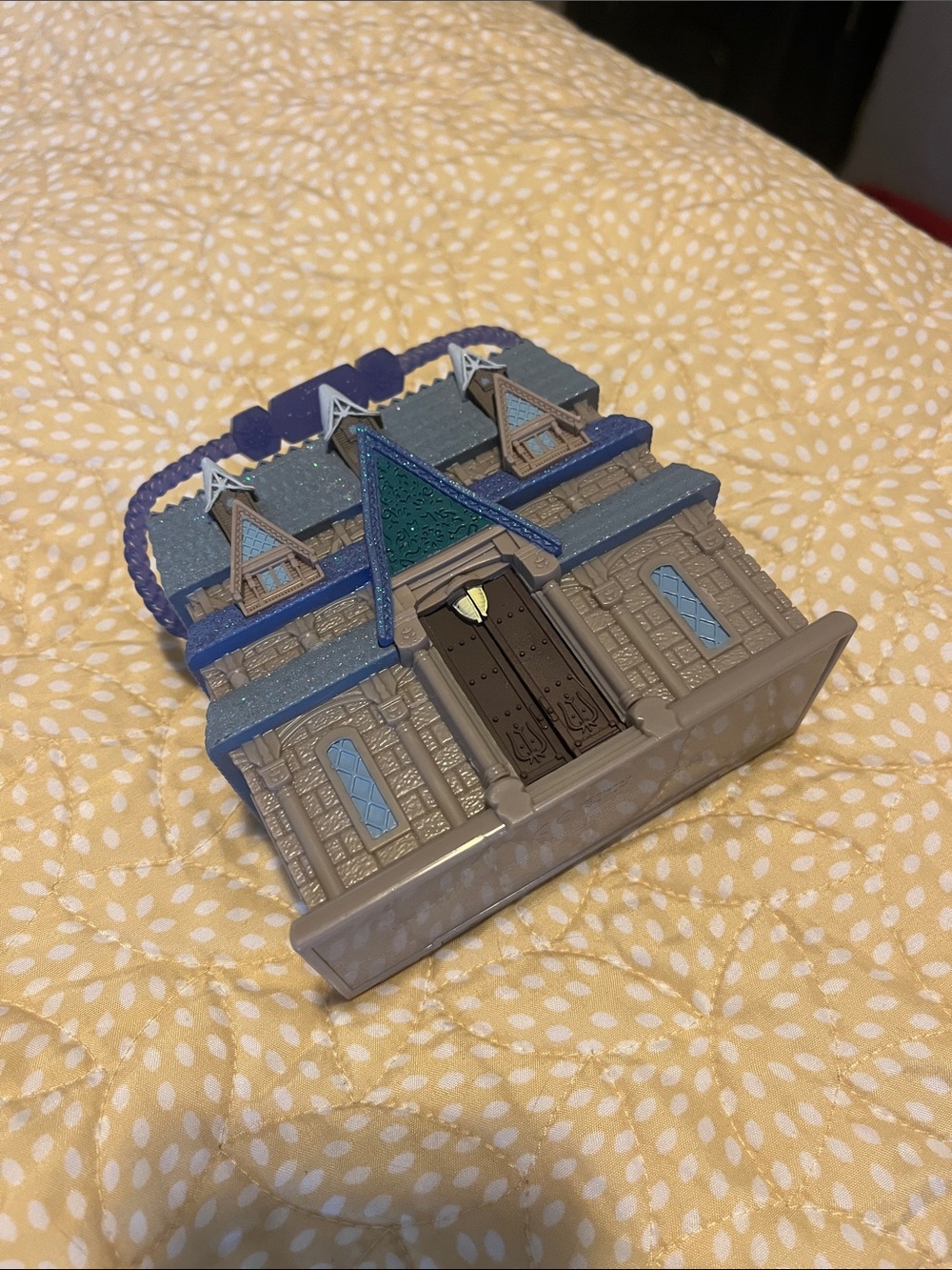 Disney Gray and Blue Castle Playset Accessory
